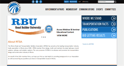 Desktop Screenshot of irtba.org