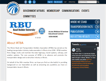 Tablet Screenshot of irtba.org